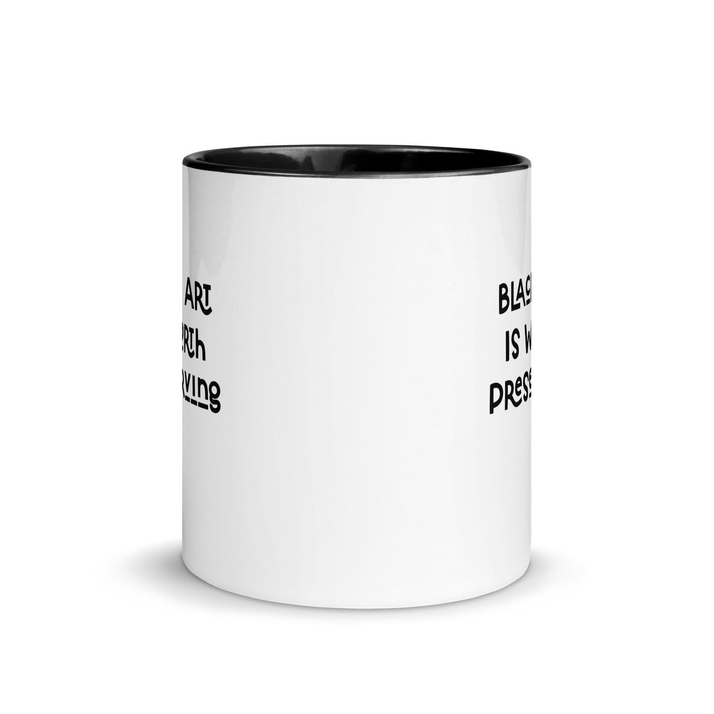 Preserve Black Art Mug